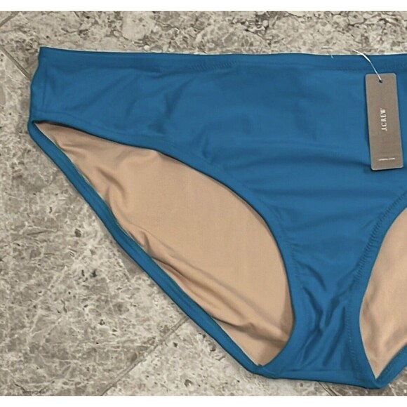 J Crew Bikini Bottom NWT Aqua XXL Style B6804 - Picture 3 of 12